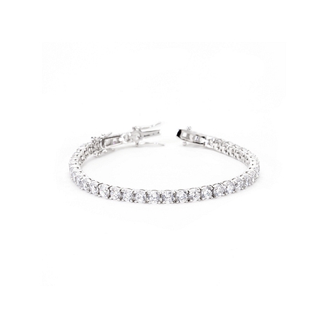 Clear CZ Tennis Bracelet - Designer Fashion Jewelry