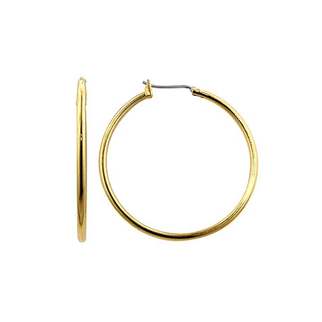 Classic Basic Golden Hoop Earrings