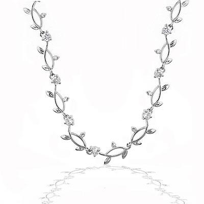 Silver Vineyard Necklace - Jewelry Gifts