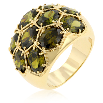 Cocktail Spring Dome Ring From DT Jewellery Store
