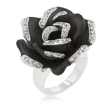 Onyx Bloom Cocktail Ring From DT Jewellers