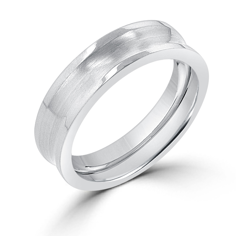 Eternity 6 mm Stainless Steel Band