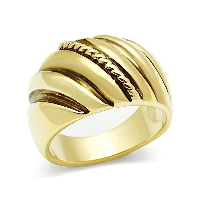 Petite 14K Gold Plated Vintage Fashion Ring