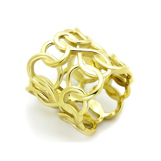 Petite 14K Gold Plated Modern Fashion Ring
