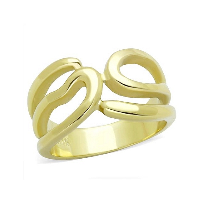 Exquisite 14K Gold Plated Modern Fashion Ring