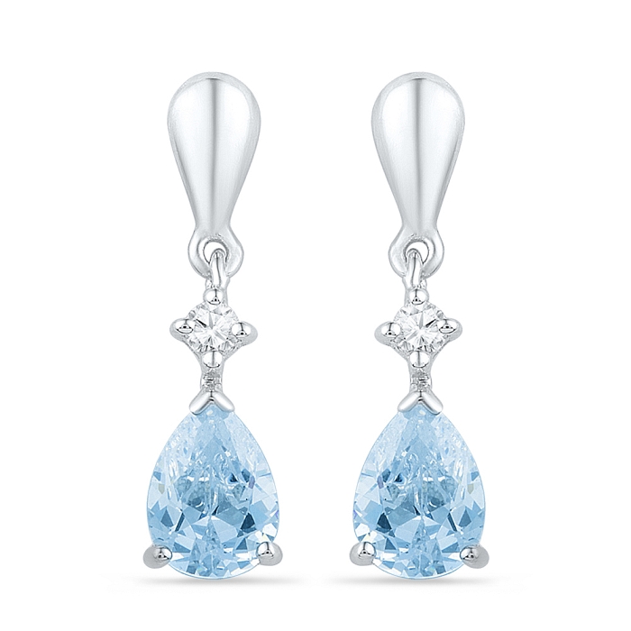 tanzanite gemstone earrings