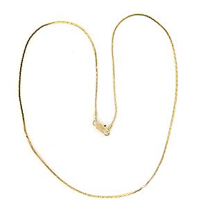 14K Yellow Gold Plated Fashion Necklace