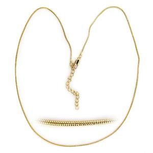 14K Yellow Gold Plated Fashion Necklace