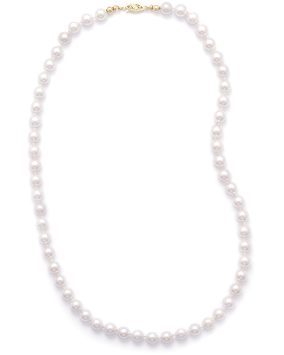30" 6.5-7mm Grade AAA Cultured Akoya Pearl Necklace