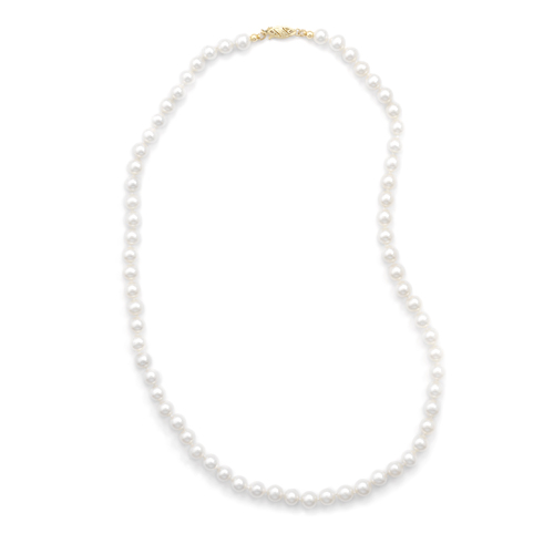 20" 6-6.5mm Cultured Freshwater Pearl Necklace