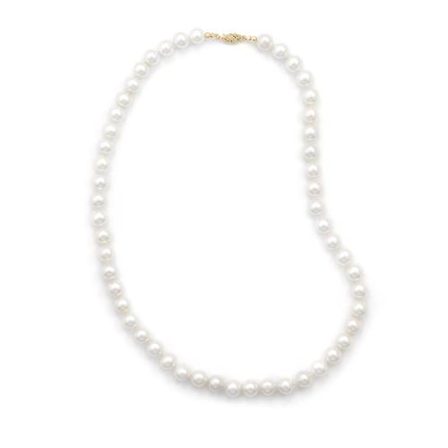 16" 8.5-9mm Cultured Freshwater Pearl Necklace