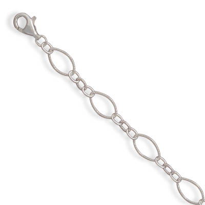 30" Twist and Polished Link Chain Necklace