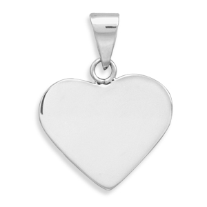 Engravable Heart Tag