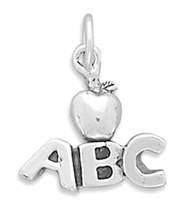 ABC with Apple Charm