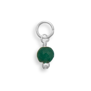 Emerald Charm - May Birthstone