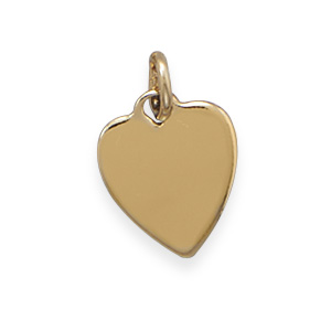 14/20 Gold Filled Heart Engravable Tag