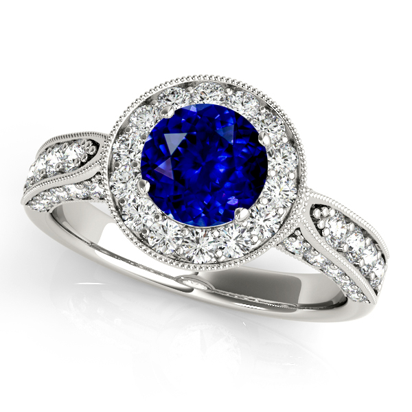 Extraordinary Vintage Sapphire Engagement Ring