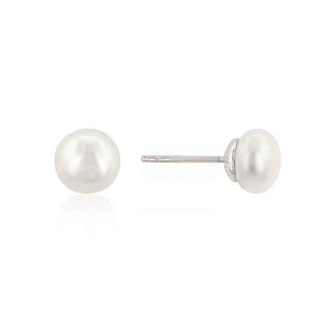 Classic Nuptial Pearl Earring Set