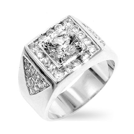 Box CZ Ring From DT Jewellery Store