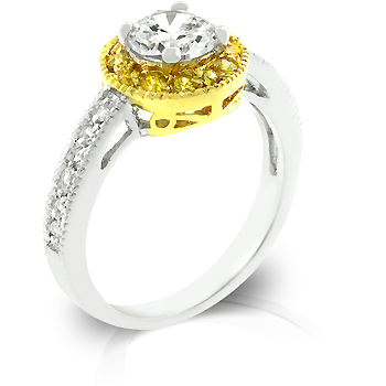 Filigree Promise Ring Designer Jewelry Store
