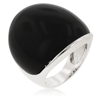 Large Onyx Cocktail Ring - Online Jewelry