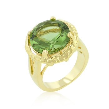 Apple Green Organic Ring Designer Jewelry Store