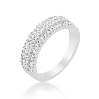 Classic Micro-Pave Band Ring .38 CT