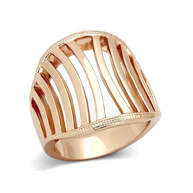 14K Rose Gold Plated Fashion Ring