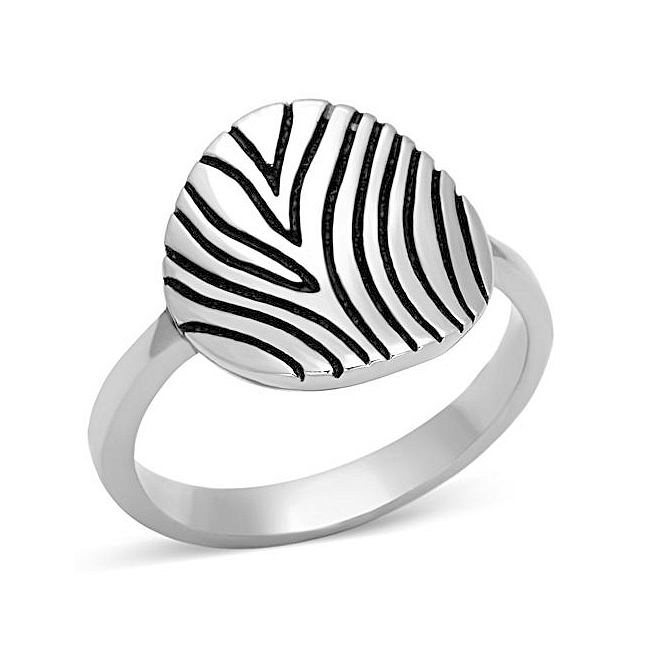 Silver Tone Fashion Ring