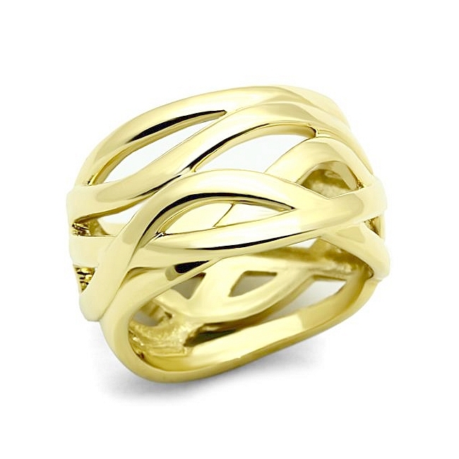 14K Gold Plated Band Fashion Ring