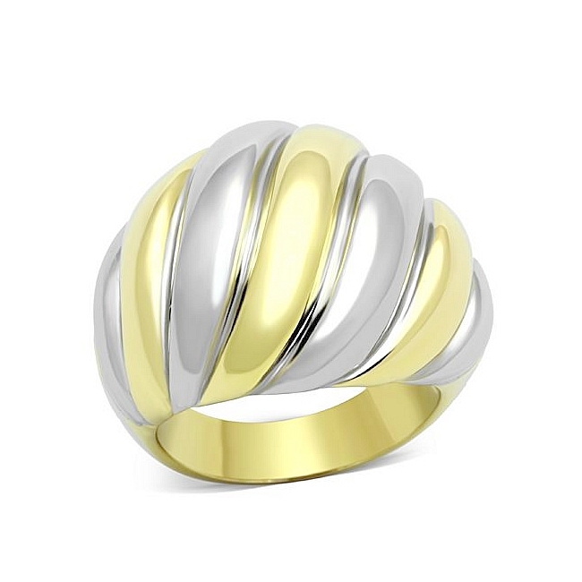 14K Two Tone (Gold & Silver) Fashion Ring