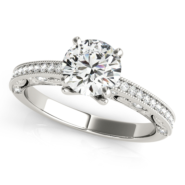 Filigree Engagement Ring Unprecedented Attention to Detail