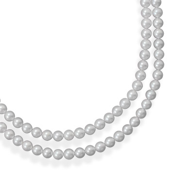 Double Strand A Grade Akoya Pearl Necklace