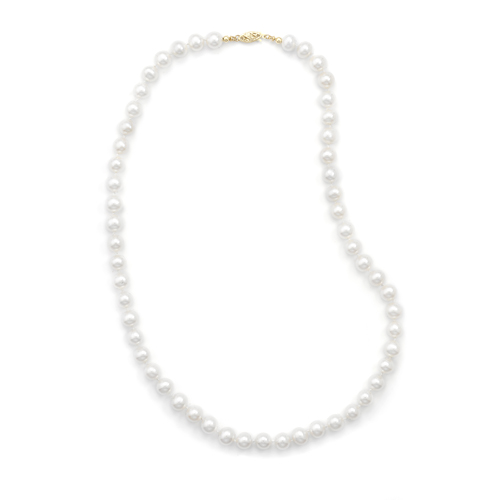30" 7-7.5mm Cultured Freshwater Pearl Necklace