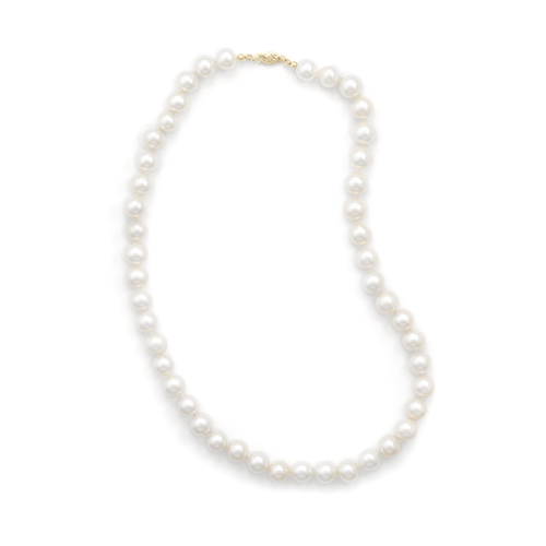 30" 8-8.5mm Cultured Freshwater Pearl Necklace