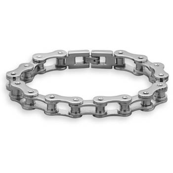 Stainless Steel Bicycle Chain Bracelet