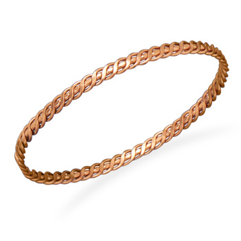 Copper "S" Design Bangle