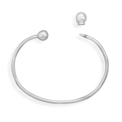 Charm Cuff with Ball End