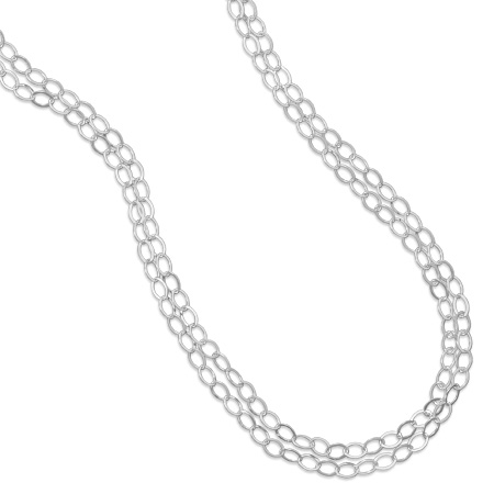 100" Open Link Cable Necklace