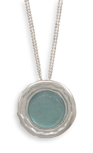 16.5" Ancient Roman Glass Necklace