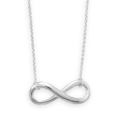 16"+1"+1" Infinity Necklace