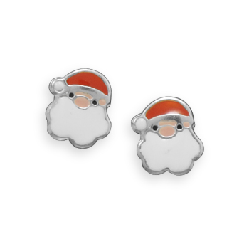 Santa Claus Post Earrings