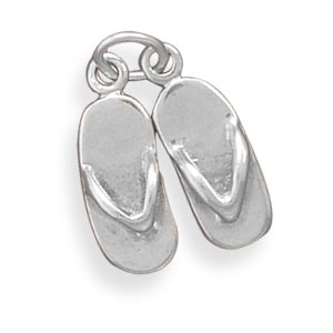 Pair of Movable Sandals Charm