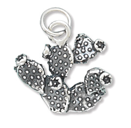 Prickly Pear Cactus Charm