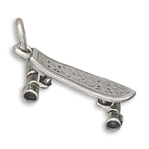 Movable Skateboard Charm