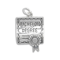 Bachelors Degree Charm