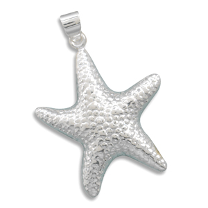Puffed Starfish Pendant