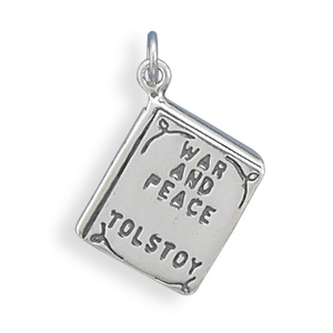 War and Peace Book Charm
