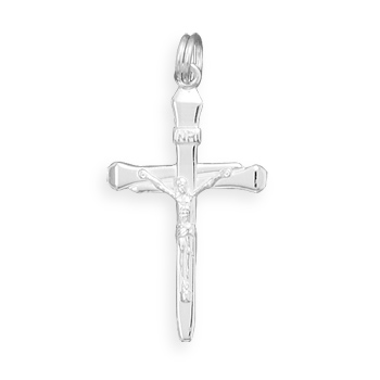 Polished Crucifix Pendant