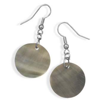 Mother-of-Pearl Fashion Earrings